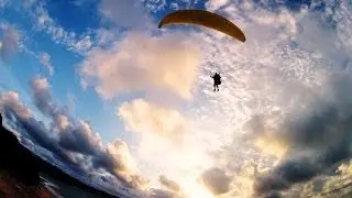 Paragliding Bali - New Kuta Beach / Остров Бали - параглайдинг