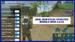 Ark: Survival Evolved 2.0.24 Мод-меню | Бесплатный Бог на консоли/Неограниченное количество янтаря | Android