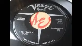 ''Bongo Boy''  (Danny Andrew  Verve 10115) Eddie Cochran on guitar (1957) Rockabilly