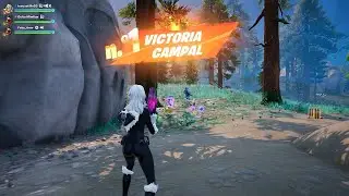 Fortnite C6T4 Cero Construcci&oacute;n - Victoria En Tr&iacute;o Gameplay Espa&ntilde;ol (PC 1080p/60fps) #192