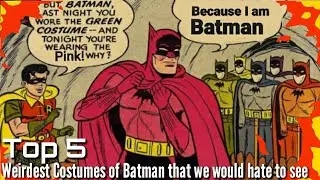 Top 5 suits of Batman that we would hate to see