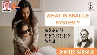 What is the BRAILLE System - Language Of The Blind | Charles Babbage Invention| One shot Video