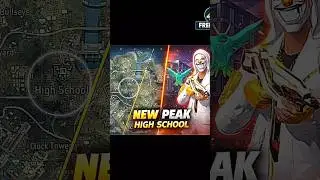 New Peak High School Secret Location 😱 | Free Fire Bermuda New Update 🔥