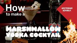 How to make a Marshmallow Cocktail | Amsterdam Republic