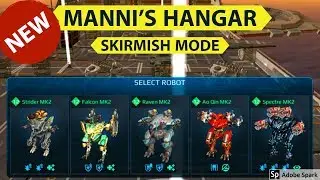 Manni's Hangar - War Robots Skirmish Mode Gameplay