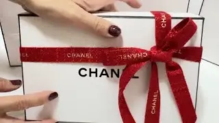 Chanel unboxing haul ASMR - rouge noir collection and Chance fragrance hand cream 