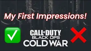 First Impressions of the Cold War Multiplayer... 🤔