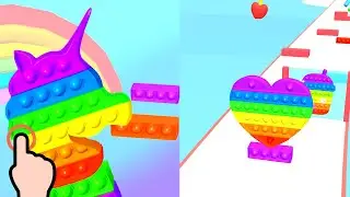 Fidget Rush - Fidget Toy Run - All Levels iOS Android GamePlay