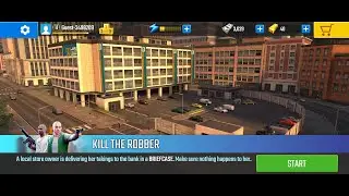 Pure Sniper Gameplay Walkthrough (Android, iOS) - LEVEL 9 Z3 Brooklyn KILL THE ROBBER || MALL RATS