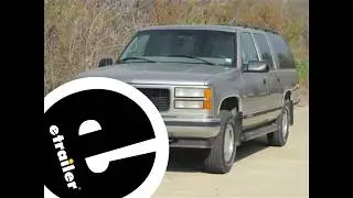 Installation of a Trailer Brake Controller on a 1999 GMC Suburban - etrailer.com