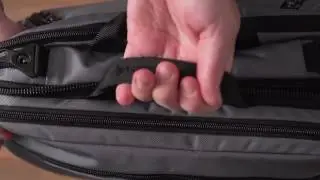 Features of the Stowaway Convertible Travel Briefcase + Backpack