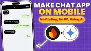 How to Create A Real-time Chatting App with Firebase & AI | (Mobile Tutorial)