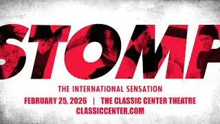 STOMP - February 25, 2026 | The Classic Center Theatre in Athens, GA