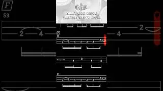SILLY GOD DISCO / THE GAZETTE (ガゼット)【BASS TAB】 #shorts #basstabs #thegazette