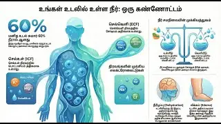 உடலின் திரவப் பகுதிகள் விளக்கம் | Intracellular & Extracellular Fluids எளிய முறையில்
