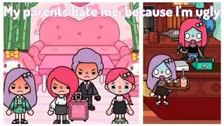 My parents hate me because I'm ugly 🥺| Toca boca sad story|Toca life story| #tocalifeworld