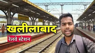 I visited Khalilabad Railway Station