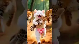 Cat funny videos | cute cat dance video | #cute #cats #shirts #kids #animal #funny