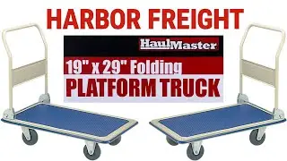 Harbor Freight Folding Platform Truck (19