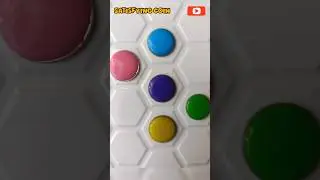 Colour mixing | satisfying | 🎨🌈#art #satisfying #vir#trending #usa #coin #americanasmr #coin #quiz