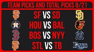 MLB Picks Today 8/21/25 | MLB Picks & Predictions Today 8/21/25