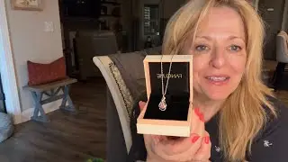 FANCIME Birthstone Necklace Review | Sterling Silver + Gemstone #ad