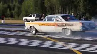 65 comet burnout and launch