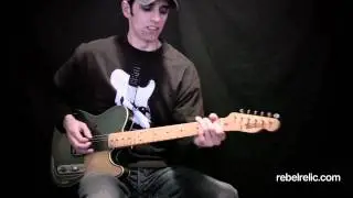 REBELRELIC- THINLINE ESQUIRE- Customer review Lake Placid Blue Raw Series