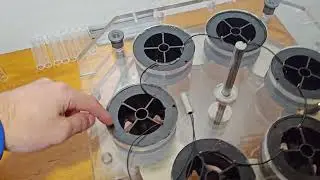 Extremely high resistance motor half a mega ohm worth and still able to run! 
