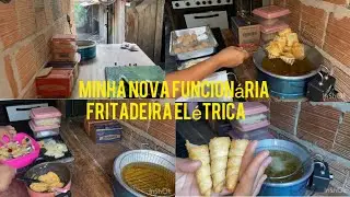 TESTANDO A FRITADEIRA ELÉTRICA ECONOMIZANDO TEMPO E ENERGIA 