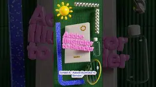 Adobe Illustrator to Blender | Mini Tutorial | #b3d #tutorial #Patreon