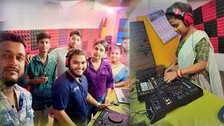 Riya Practicing Live DJing | Music Extract DJ Academy | DJ Training Session