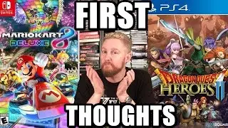 DRAGON QUEST HEROES 2, MARIO KART 8 DELUXE (First Thoughts) - Happy Console Gamer