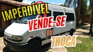 VENDIDO VENDE-SE OU TROCA POR MICROÔNIBUS | MOTORHOME RENAULT MASTER | ANO 2006/2007