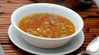 Lentejas con chorizo y verduras - Receta de Cocina al Natural