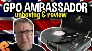 GPO Abbassador &mdash; распаковка и обзор! #vinyl #recordplayer #fyp