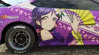 Forza Horizon 4 anime girls livery/liveries 😎 designs paint wraps ecchi itasha cars montage エッチ 痛車