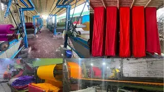 BALOTRA TEXTILE POPLIN FABRIC MANUFACTURER । FULL MILL PROCESS । DYEING POPLIN MACHINE