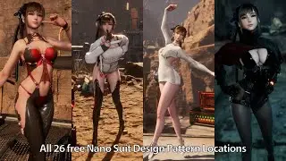 All 26 free Nano Suits Location Guide (PS5 and PC) | Stellar Blade