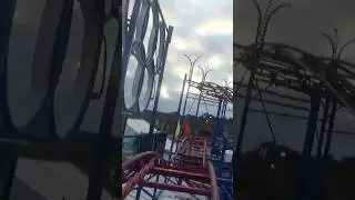 POV of a JANKY Fairground Coaster