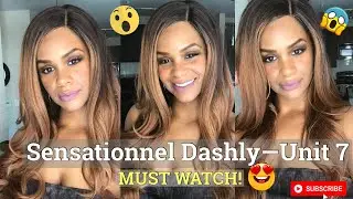 Sensationnel Dashly Unit 7| Money Piece Hazel| Synthetic Lace Wig Review| Oldie BUT Goodie MUST HAVE