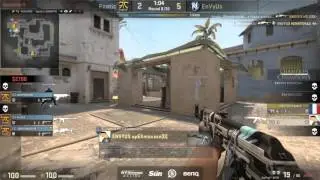 CS:GO Fnatic JW crazy scout hs wallbang vs EnVyUs