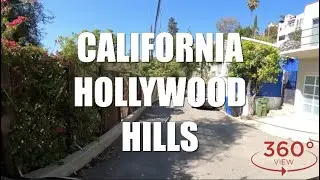 360&deg; Interactive Virtual Reality 4K California Hollywood Hills Los Angeles Immersive VR VIDEOS Pt. 1