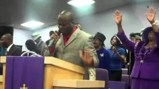Evang.Oniel Fisher Singing Blessed Jesus Hold My Hand