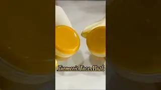 Magical Turmeric Face Mask at Home | skincare routine | Glowing Skin natural skincare | healthy skin