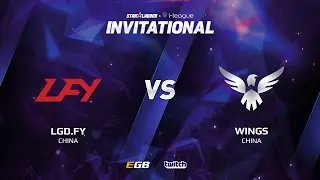 LGD.FY vs Wings, Game 2, SL i-League Invitational S2, CN Qualifier
