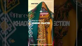 WINTER COLLECTION 2024|January Edition|Ready-To-Wear Khaddar Collection 3Piece