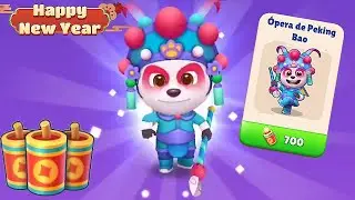 Running Pet Dec Roms New year Chines 2024 Happy New Year event Character Peking Opera Bao unlocked