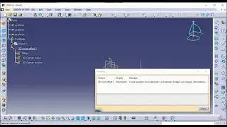 3D offset curve (surface) in CATIA. Generative shape design. 