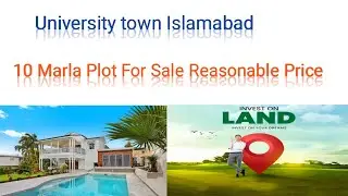 10 Marla Plot For Sale Reasonable Price University town Islamabad - One Plot